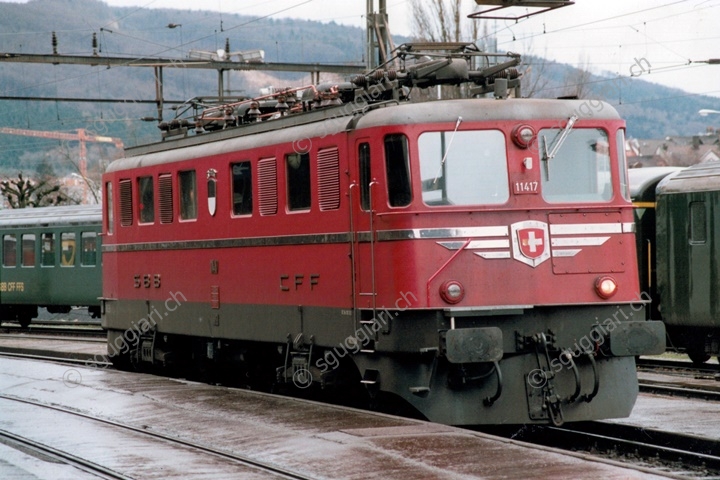 SBB Ae 6/6 11417 'Fribourg'