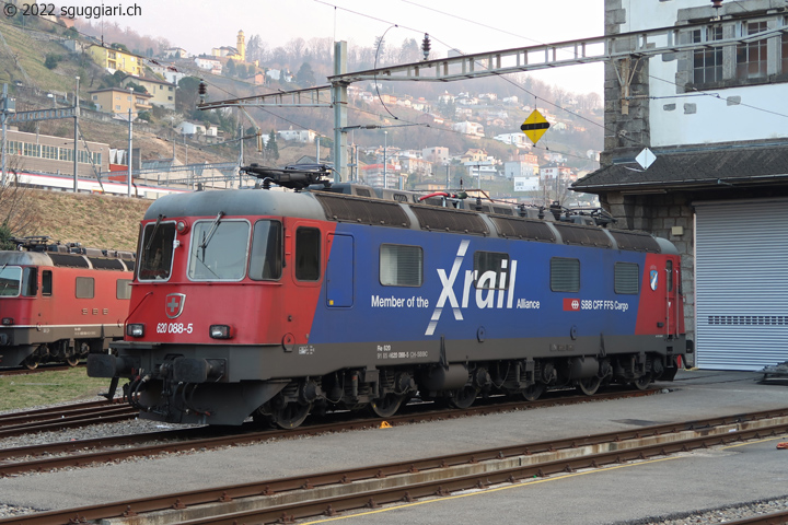 SBB Re 620 088-5 'Linthal' (Xrail)