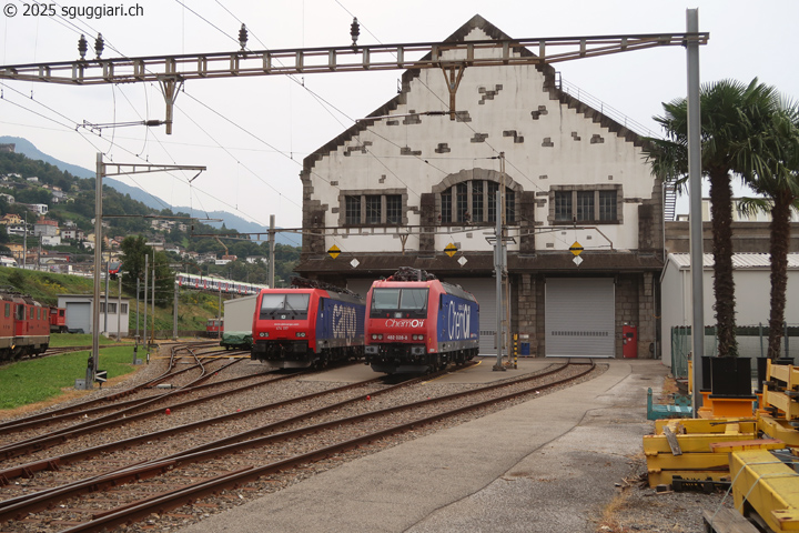 SBB Re 474 017-1 e Re 482 020-5 'ChemOil'