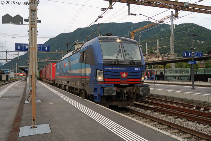 SBB Cargo International BR 193 521 'Donau (Danube)'