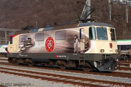 FFS Re 420 251-1 '175 anni di ferrovie svizzere'