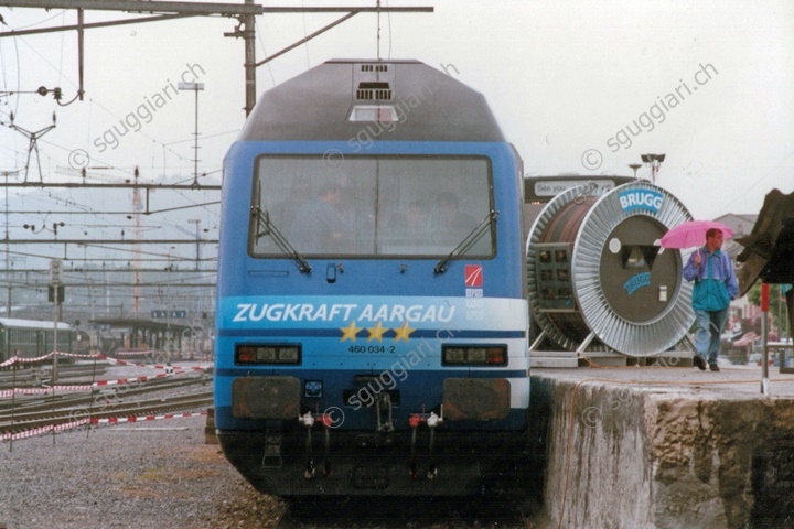 SBB Re 460 034-2 'Zugkraft Aargau'