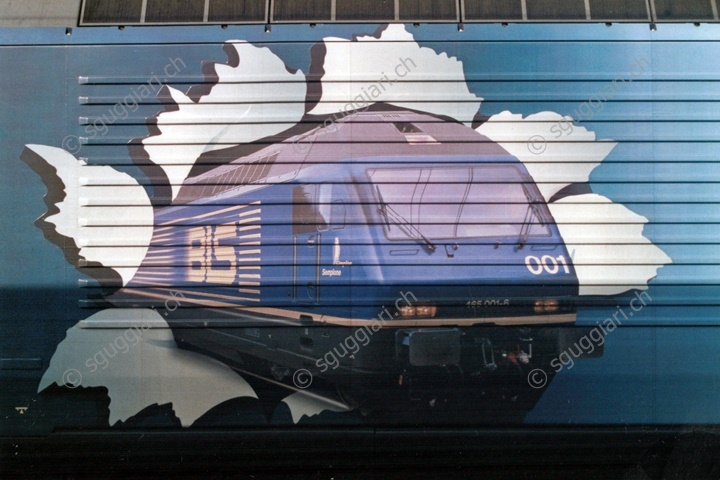 BLS Re 465 001-6 'Connecting Europe'