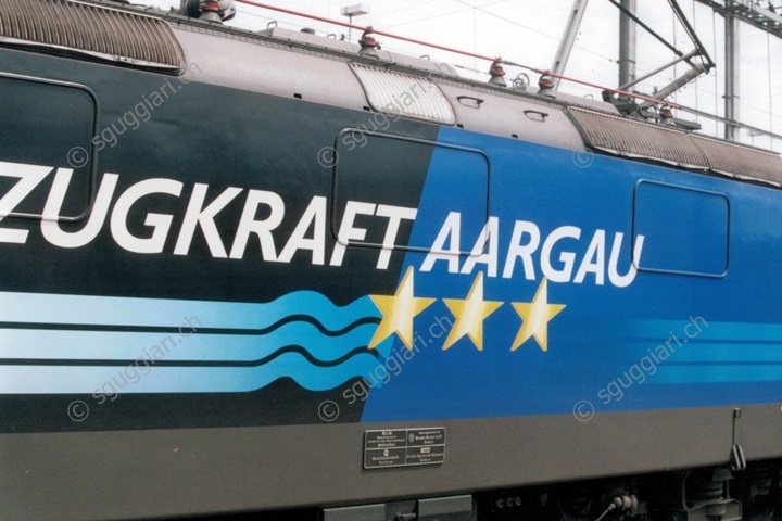 FFS Re 4/4 II 11181 'Zugkraft Aargau'