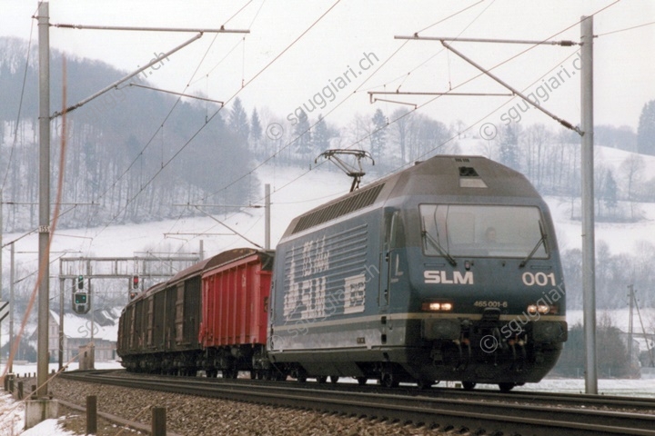 BLS Re 465 001-6 '125 Jahre SLM'