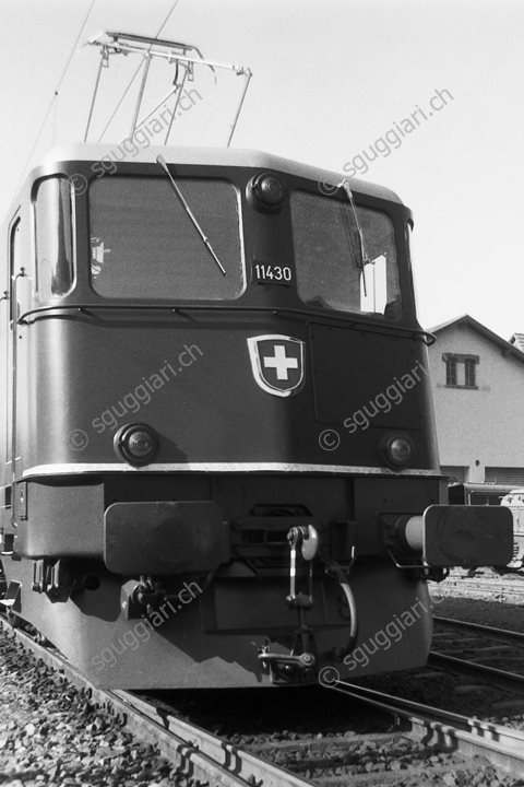 FFS Ae 6/6 11430 'Gemeinde Schwyz' con gancio automatico