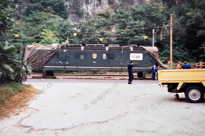 FFS Re 6/6 11611 - Incidente di Osogna