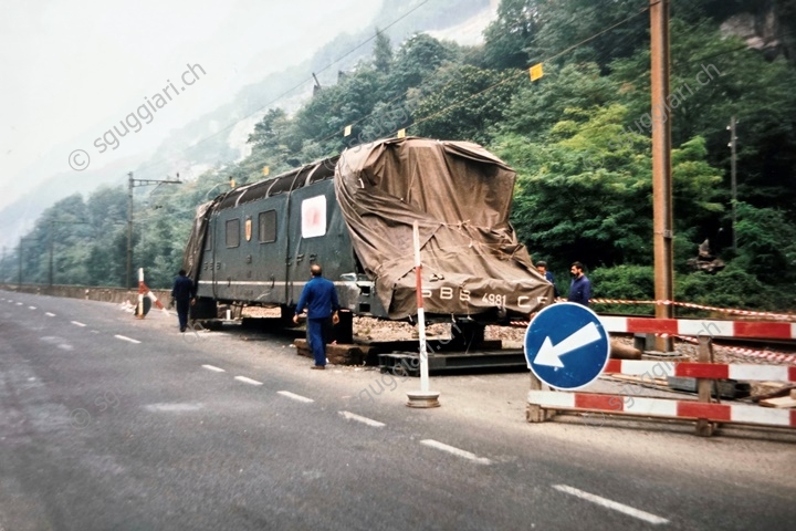 FFS Re 6/6 11611 - Incidente di Osogna
