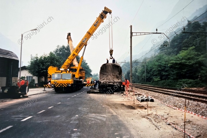 FFS Re 6/6 11611 - Incidente di Osogna