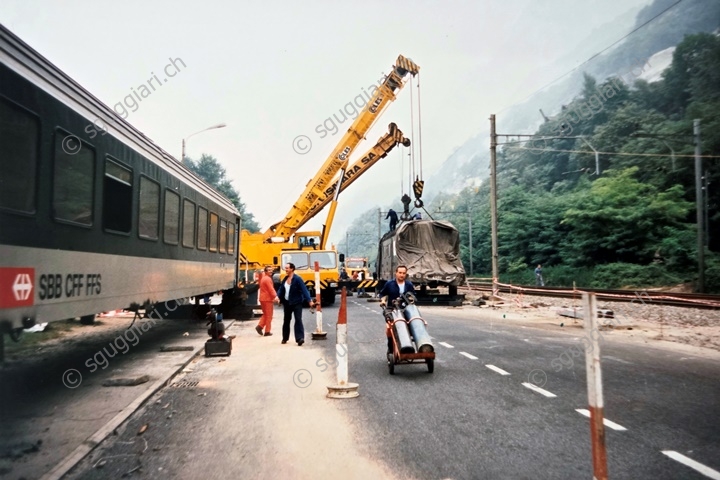 FFS Re 6/6 11611 - Incidente di Osogna