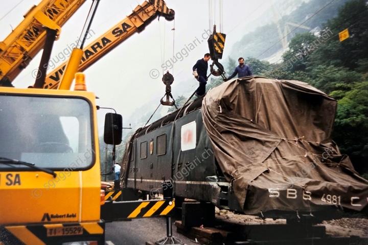 FFS Re 6/6 11611 - Incidente di Osogna