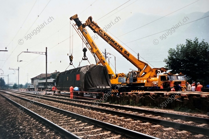 FFS Re 6/6 11611 - Incidente di Osogna