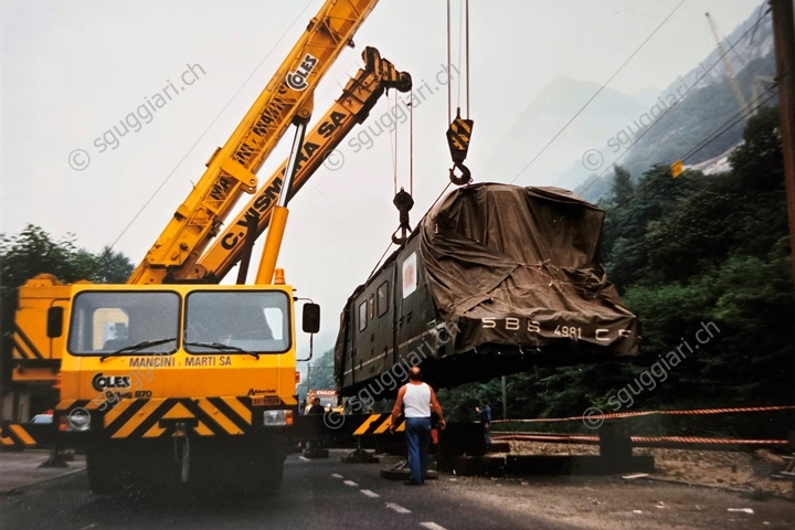 FFS Re 6/6 11611 - Incidente di Osogna