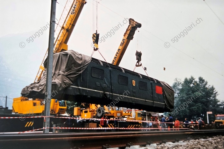 FFS Re 6/6 11611 - Incidente di Osogna