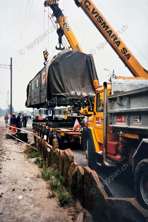 FFS Re 6/6 11611 - Incidente di Osogna