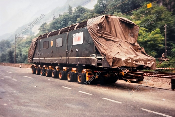 FFS Re 6/6 11611 - Incidente di Osogna