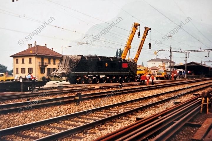 FFS Re 6/6 11611 - Incidente di Osogna