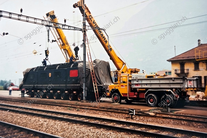 FFS Re 6/6 11611 - Incidente di Osogna