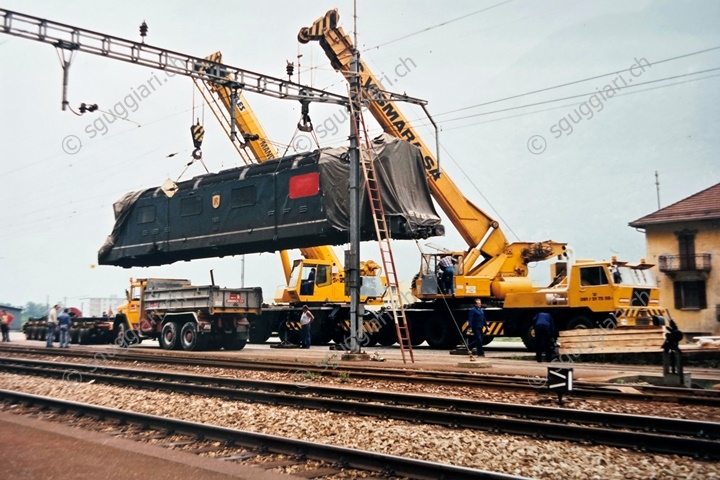 FFS Re 6/6 11611 - Incidente di Osogna