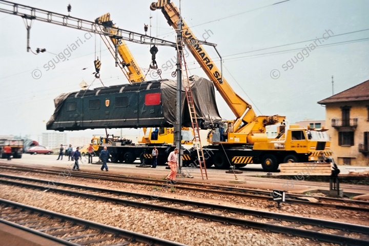 FFS Re 6/6 11611 - Incidente di Osogna