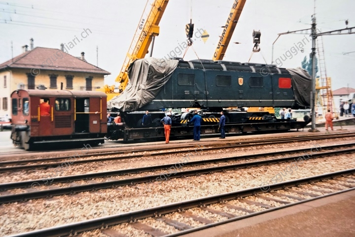 FFS Re 6/6 11611 - Incidente di Osogna