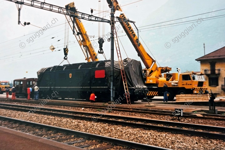 FFS Re 6/6 11611 - Incidente di Osogna