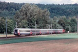 Re 4/4 II con carrozze SNCB