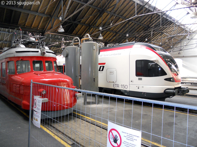 FFS RAe 4/8 1021 'Churchill' (Freccia Rossa) e TILO RABe 524 019