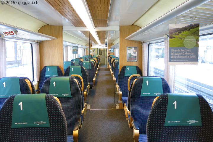 Voralpen Express, 1a classe