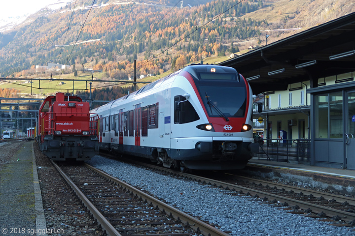 FFS RABe 523 003 'Depot Luzern'
