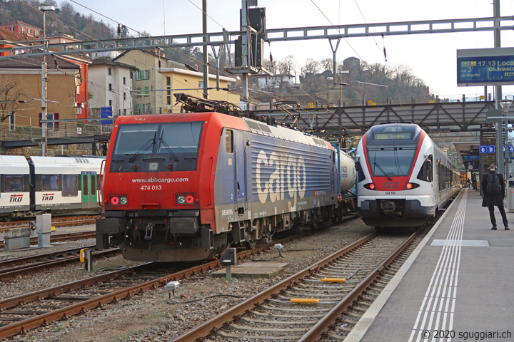 FFS Re 474 013-0 e TILO RABe 524 104