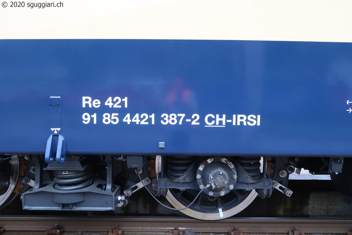 IRSI Re 421 387-2 'Rheingold'