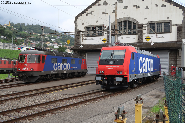 FFS Re 620 072-9 'Balerna' e Re 484 010-4