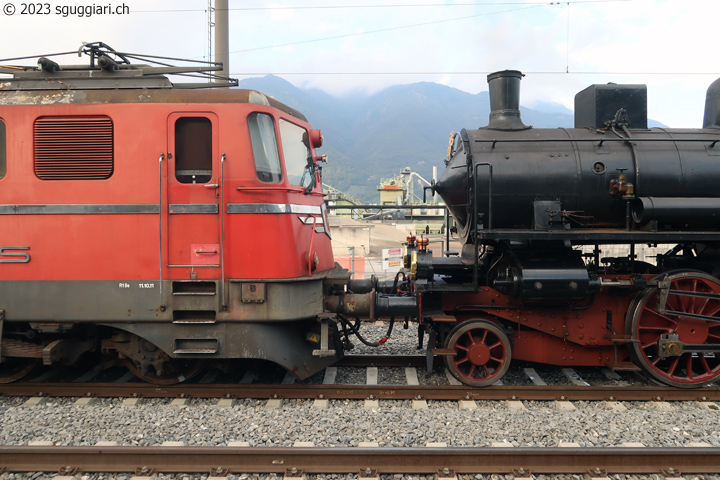 SBB Ae 6/6 11419 'Appenzell Innerrhoden' e  FS Gr 625.116 (Associazione Verbano Express)