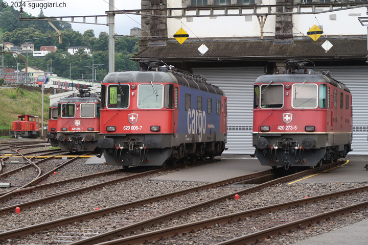 FFS Re 420 234-7, Re 620 006-7 'Turgi' e Re 420 273-5