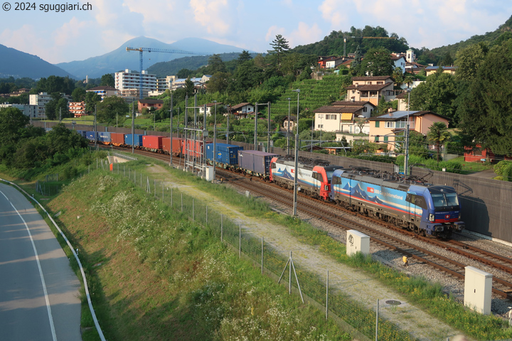 SBB Cargo International BR 193 474 'Mannheim' e BR 193 527 'Main'