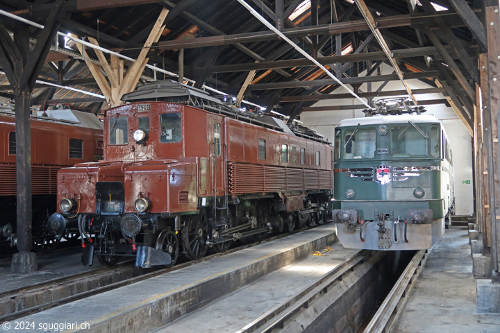 SBB Ce 6/8 I 14201 e Ae 6/6 11402 'Uri'