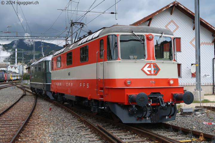 SBB Re 4/4 II 11141 'Swiss Express' (DSF)