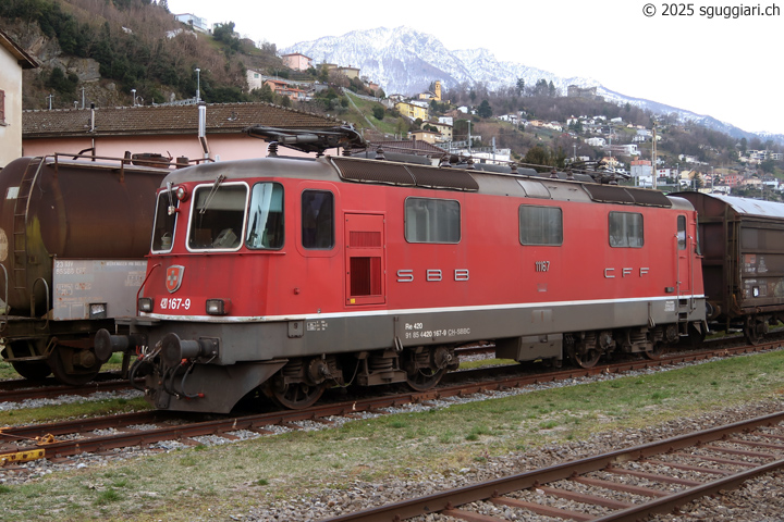 SBB Re 4/4 II 11167