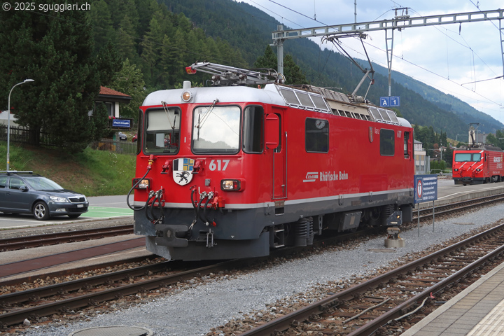 RhB Ge 4/4 II 617 'Ilanz'