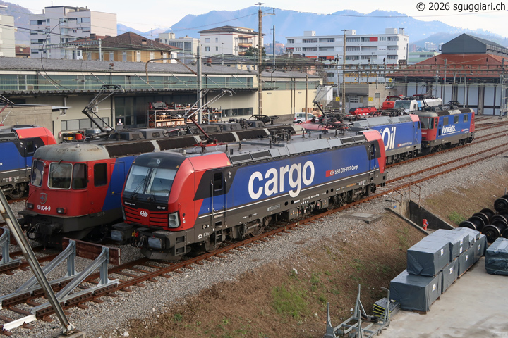 FFS Re 620 034-9 'Aarburg - Oftringen', BR 193 067 e Re 420 280-0