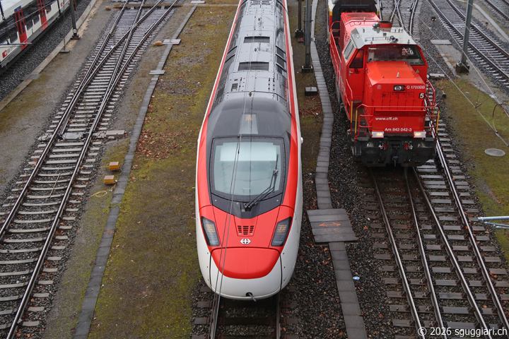 FFS RABe 501 029 'Simplon' e Am 843 042-3