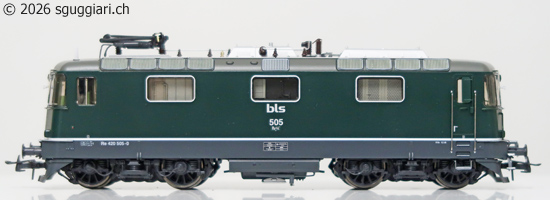 Roco 7500110/ 7510110 / 7520110: BLS Re 420 505-0